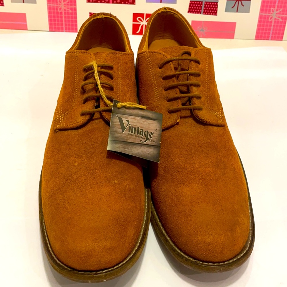 NWT Vintage Shoe Company Men Formal Leather Shoes - Picture 6 of 16